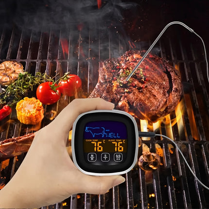 Digital Meat Thermometer – Touch Screen & Timer