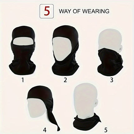 UV Protection Jungle Camo Balaclava for Outdoor Sports