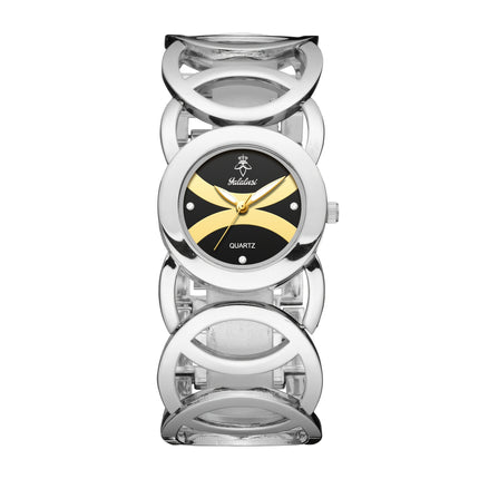 Elegant Golden Women's Quartz Watch