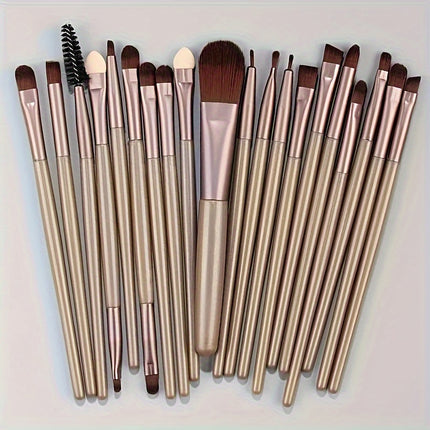 Luxe 20-Piece Makeup Brush Set