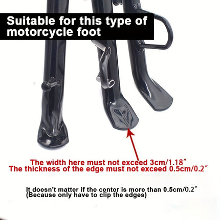 Motorcycle Foot Support Pad – Anti-Skid Stability & Comfort