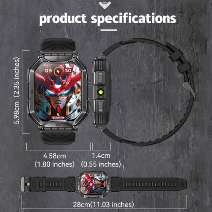 Adventure-Ready Smart Fitness Watch