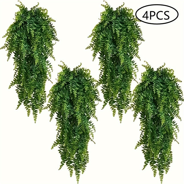 Simulated Green Grass Wall Hanging Set
