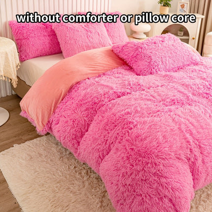 Pink Solid Color Bedding Set - Soft & Stylish Comfort