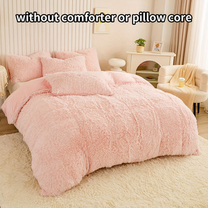 Pink Solid Color Bedding Set - Soft & Stylish Comfort