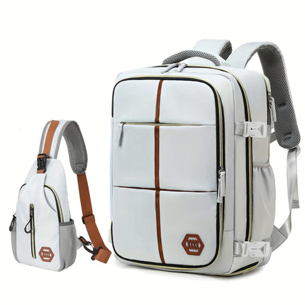 Versatile Travel Backpack with Shoe Compartment