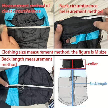 Waterproof Winter Pet Coat for All Breeds - Monti Bargains
