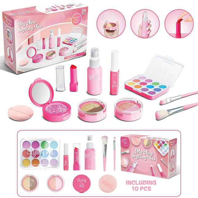 Pretend Makeup Kit for Kids – Safe & Mess-Free Fun