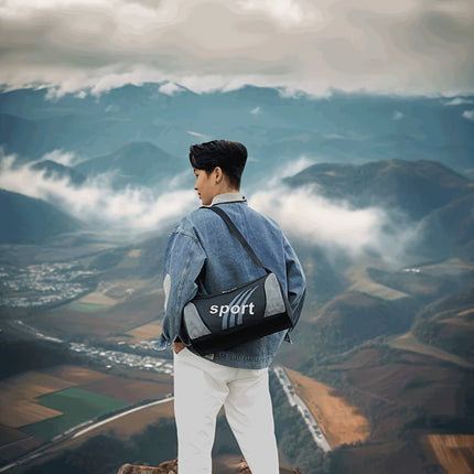 Unisex Nylon Sports Tote Bag for Travel & Fitness