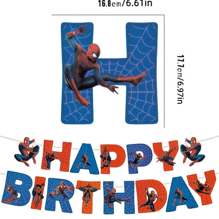 Spider-Man 34pcs Birthday Balloons Set