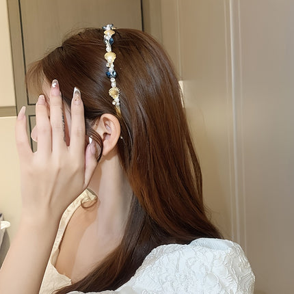 Elegant Ocean-Inspired Shell & Starfish Headband