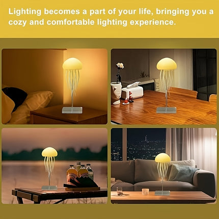 RGB Jellyfish LED Mood Light – Soothing & Dynamic Ambiance - Monti Bargains