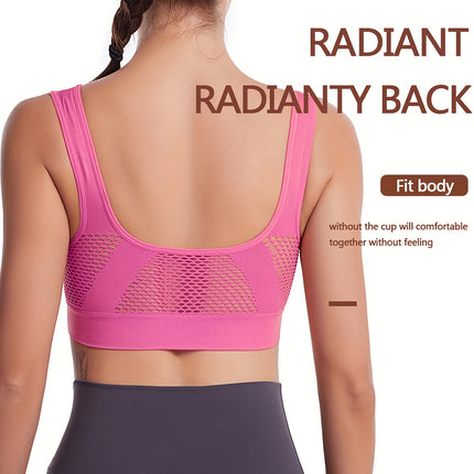 Seamless Sports Bra with Pads