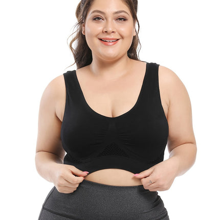 Plus Size Seamless Sports Bra