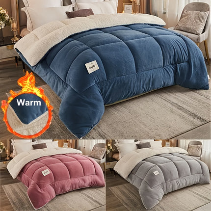 All-Season Thick Comforter - Soft & Breathable Quilted Bedding