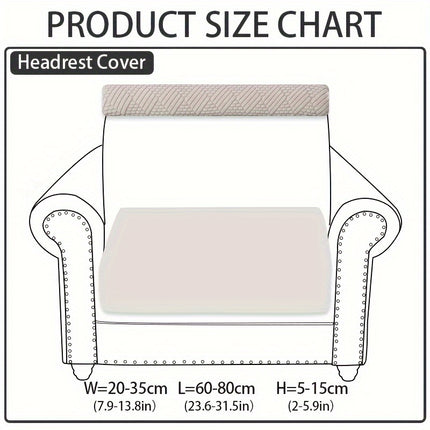 Modern Polar Fleece Sofa Slipcover - Elastic-Fit, Pet-Friendly Protector