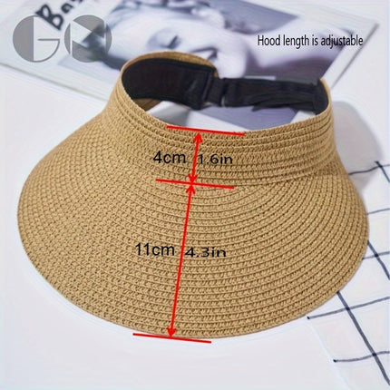Women's Foldable Straw Sun Hat