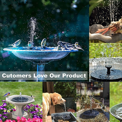 Solar Fountain Pump - Vibrant Elegance for Your Garden