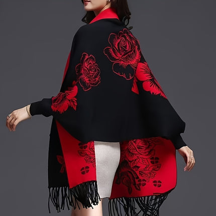 Goddess Shawl Coat - Retro Elegance