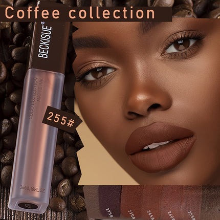 Coffee Nude Velvet Lipstick Set