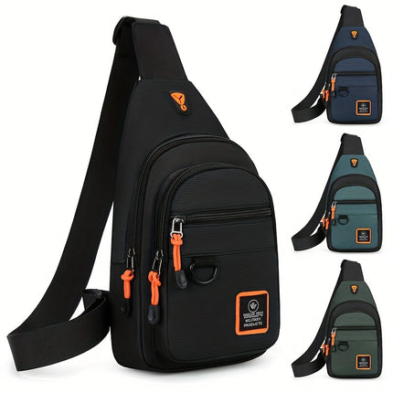 Men's Waterproof Crossbody Chest Bag
