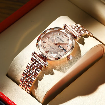 Poedagar Stainless Steel Quartz Watch