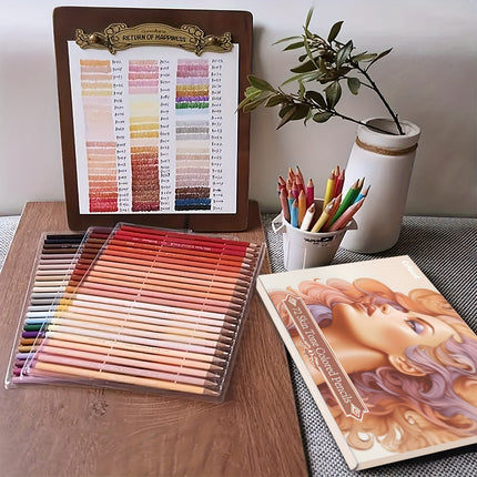 72-Count Skin Tone Colored Pencils