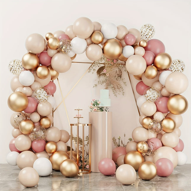 101pcs Powder Blusher Balloon Garland Arch – Perfect for Parties