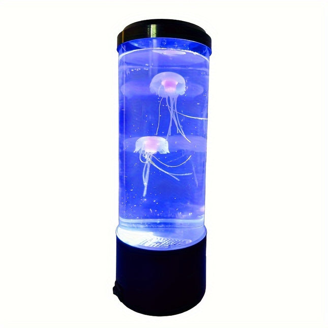 LED Jellyfish Lava Lamp - Mesmerizing Ocean Mood Light