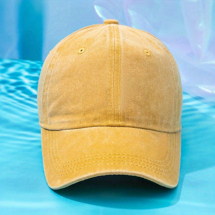 Washed Distressed Unisex  Hat