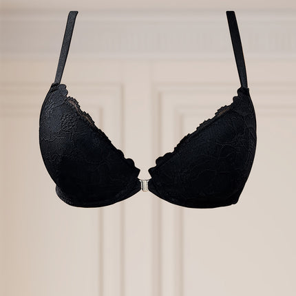 Feminine Grace Floral Lace Underwire Bra