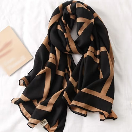 Imitation Silk Winter Scarf for Women