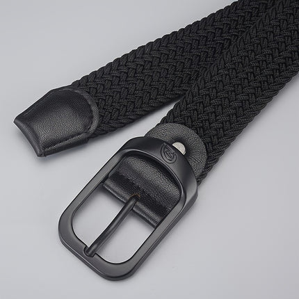Elastic Woven Belt with Buckle