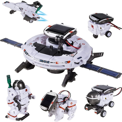 6-in-1 STEM Solar Robot Kit - Monti Bargains