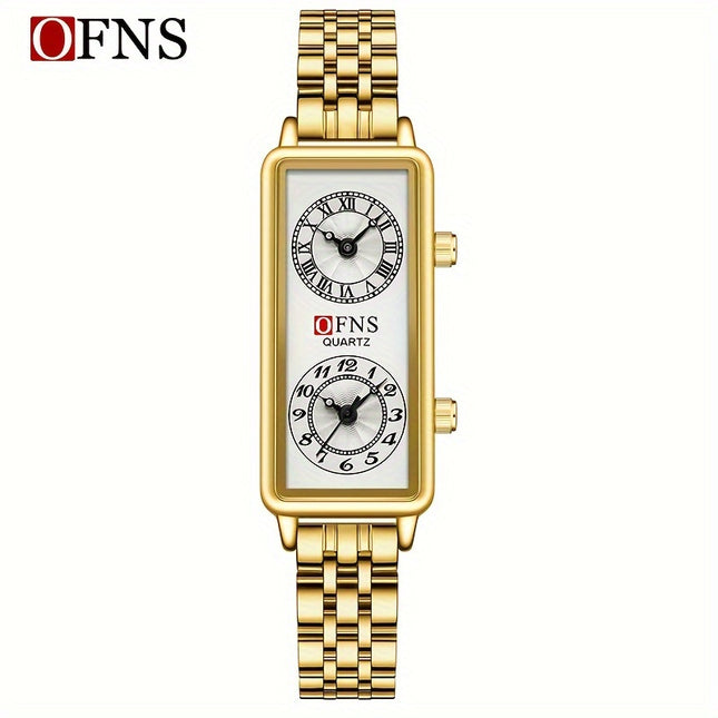 Elegant Roman Stainless Steel Watch