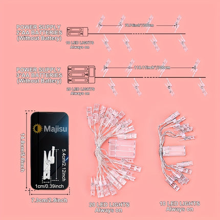 Photo Clip String Lights – Magical Display for Memories - Monti Bargains