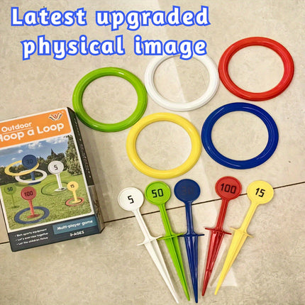 Rainbow Throwing Rings – Fun Outdoor Game for All Ages