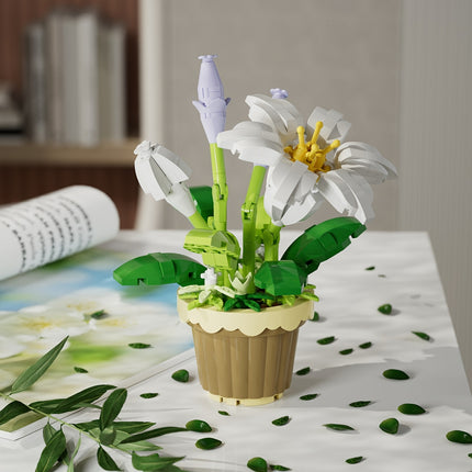 Eternal Flower Puzzle Building Blocks – Creative Assembly Set