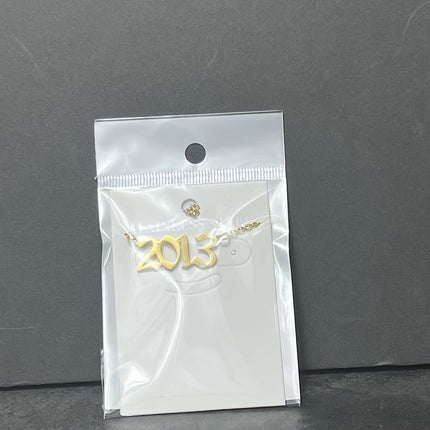 Custom Birth Year Stainless Steel Necklace