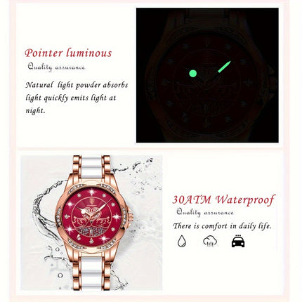 POEDAGAR Elegant Quartz Ladies' Watch
