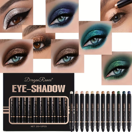 12-Piece Eyeshadow Stick Set