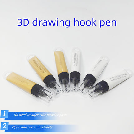 Golden 3D Texture Paste
