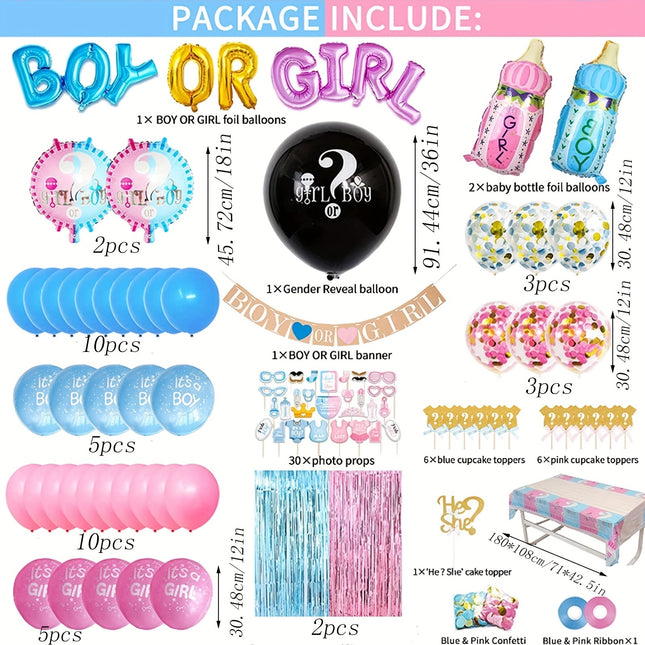 Gender Reveal Party Supplies