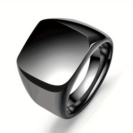 Retro Titanium Steel Cross-border Men's Ring