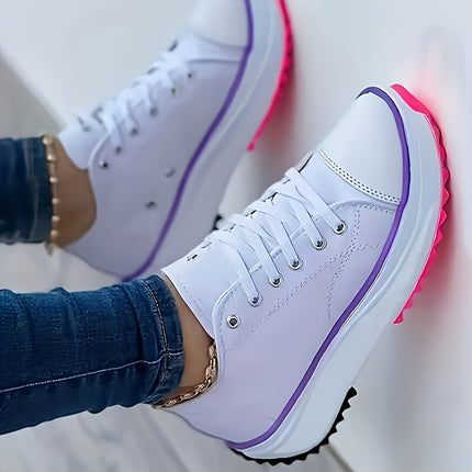 Women's Chunky Canvas Sneakers