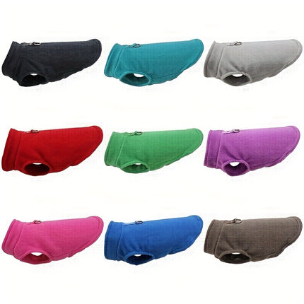 Cozy Winter Fleece Jacket for Small Dogs - Monti Bargains