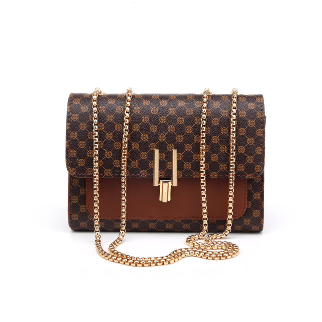 Retro Polka Dot Chain Handbag
