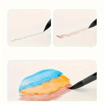 7pc Squirrel Hair Watercolor Brush Set