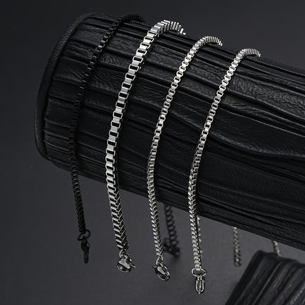 Men's Stainless Steel Bracelet Set - Monti Bargains