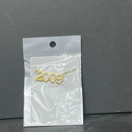 Custom Birth Year Stainless Steel Necklace